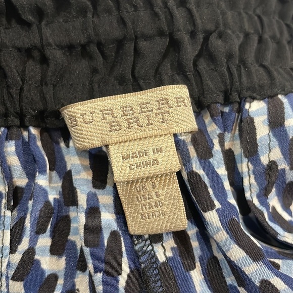 Burberry Brit Silk Paintbrush Patterned Jogger Pants - Picture 3 of 11